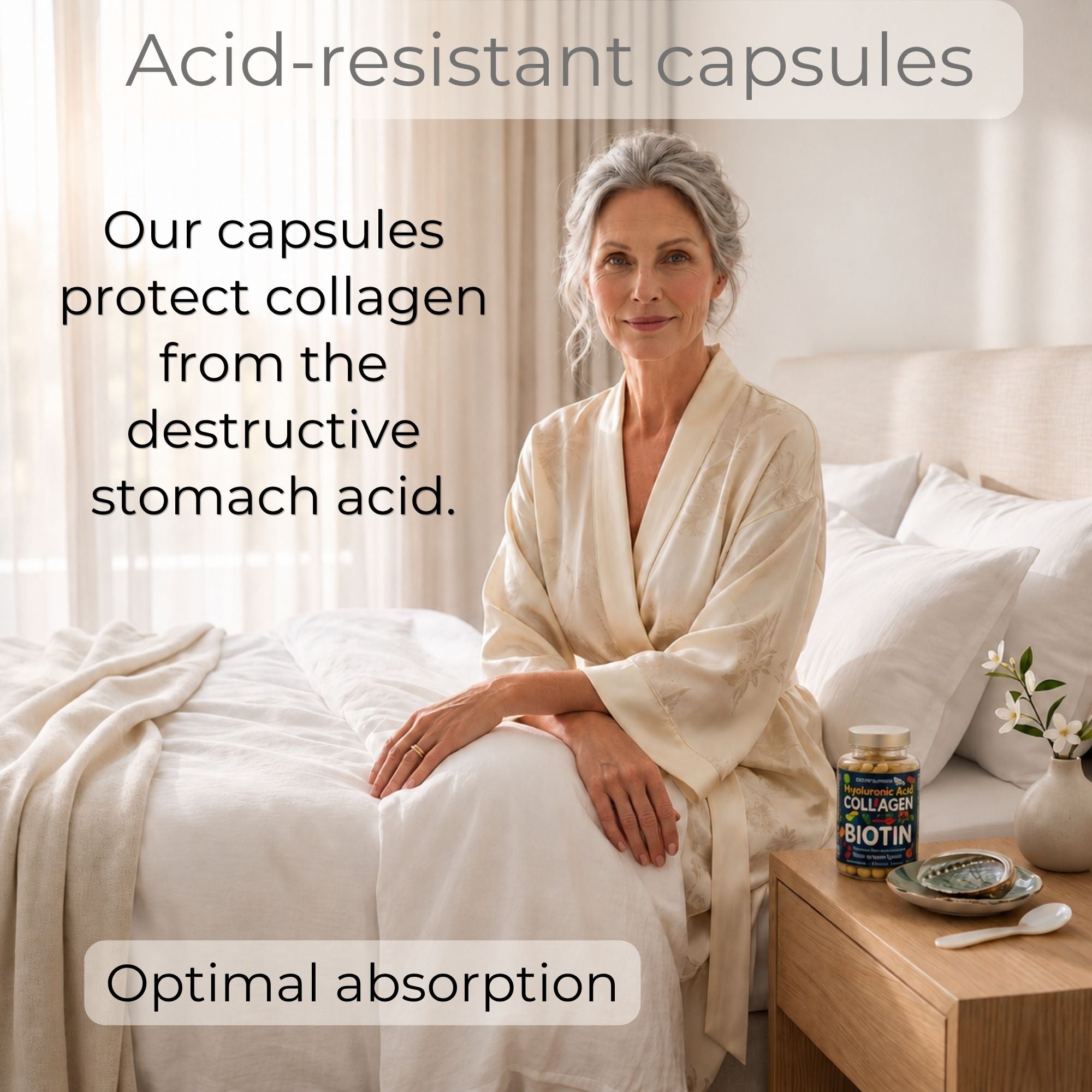 Marine Collagen, Hyaluronic Acid, Biotin, Vitamins, Minerals & Superfood - 35 Ingredients