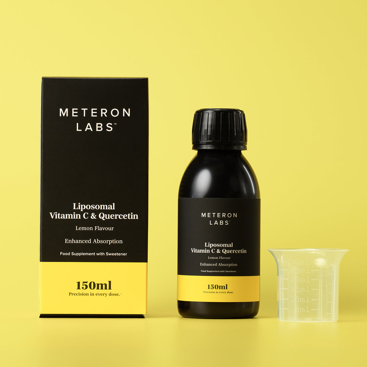 Vitamin C & Quercetin Monohydrate Supplement 150ml