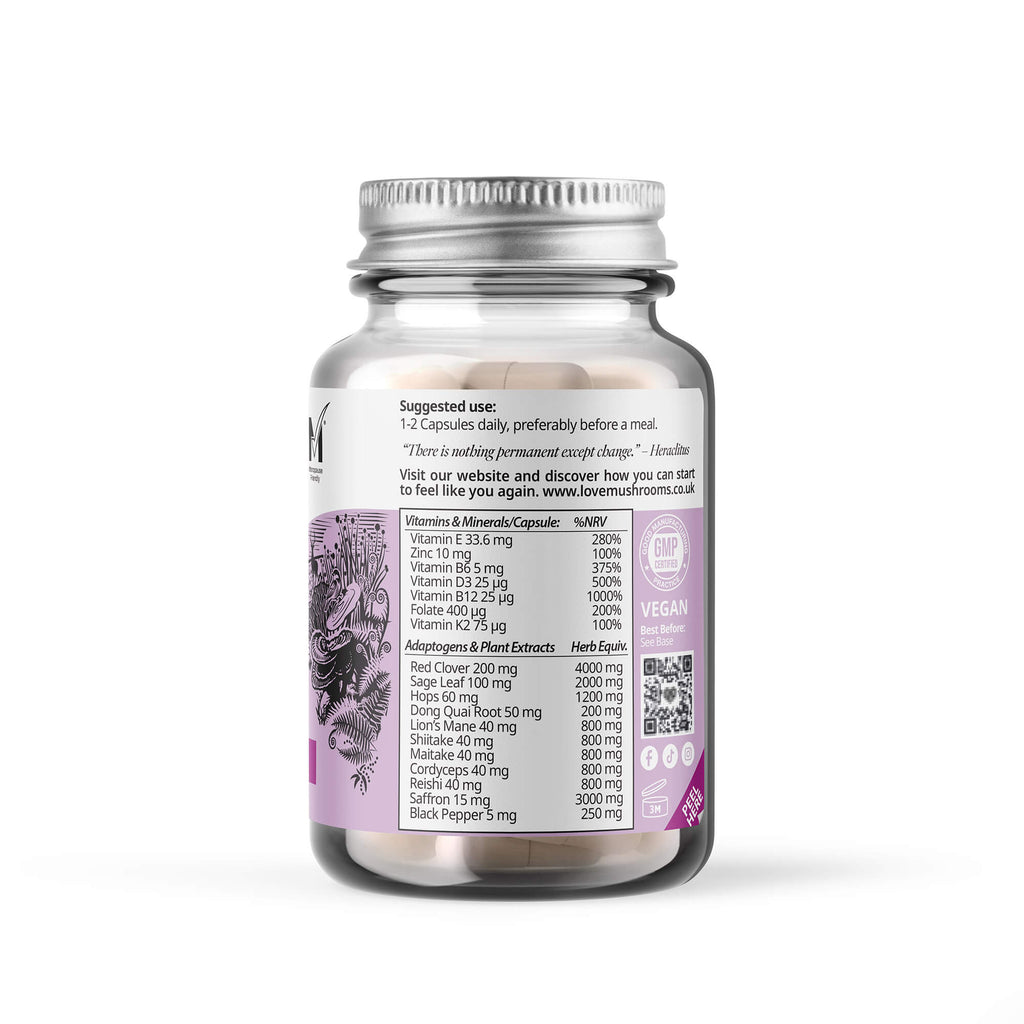 Empower – Daily Mushroom Wellness Blend (60 Capsules)