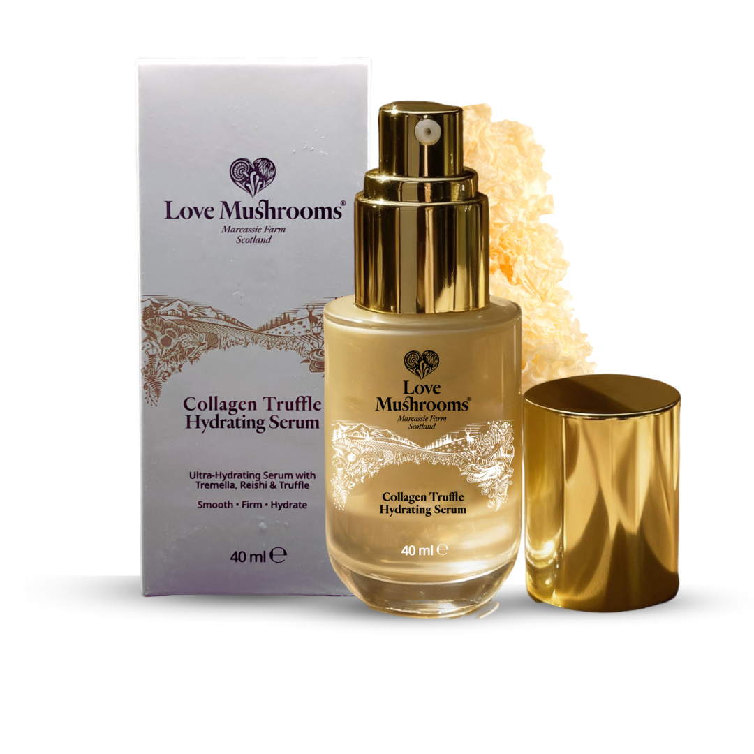 Mushroom Collagen Serum with White Truffle & Tremella | Brightening & Hydrating Face Serum